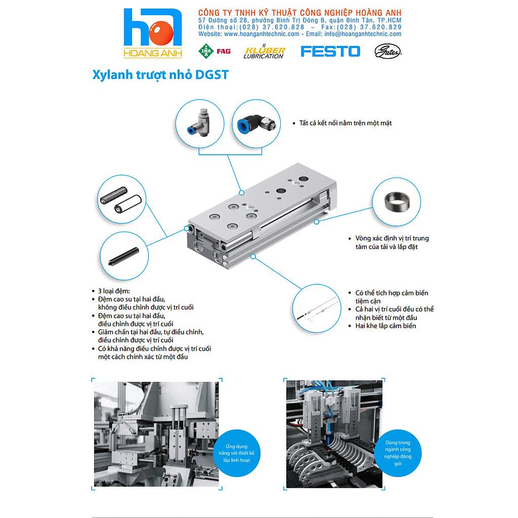 FESTO Xylanh truợt nhỏ DGST