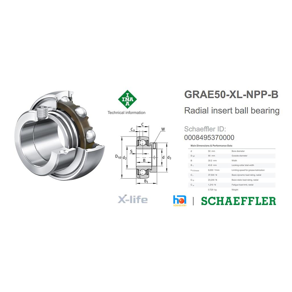 INA GRAE50-XL-NPP-B
