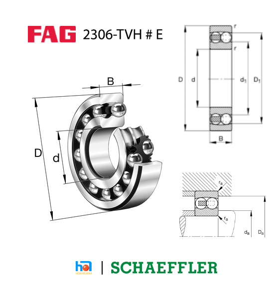 FAG 2306-TVH # E